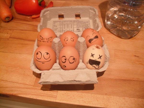 Amazing and Funny Egg Art