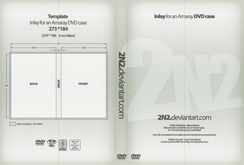 DVD Case Inlay by 2n2