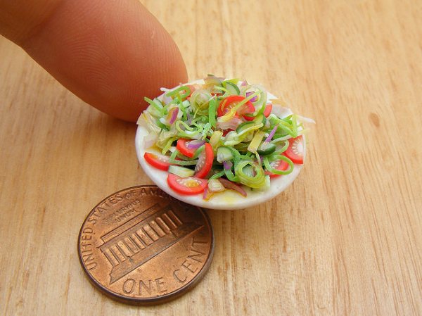 Miniature Food Sculpture Food Artworks