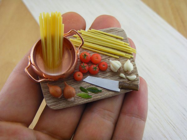 Miniature Food Sculpture