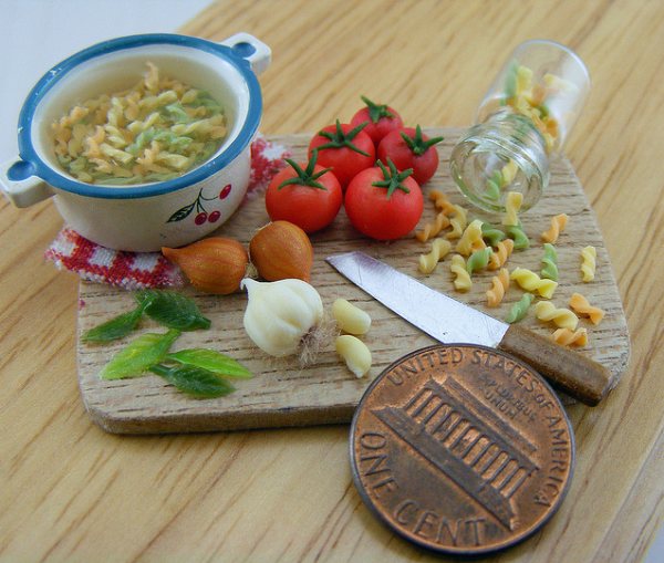 Miniature Food Artworks