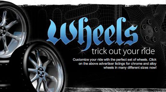 The Wheels Text Effect