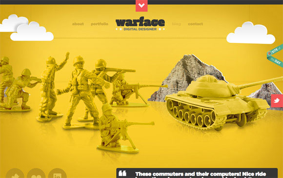 Warface Responsive Site 