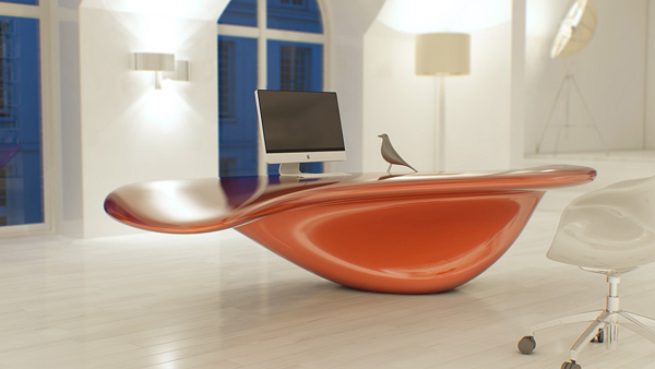 Artistic Volna Table by Nüvist