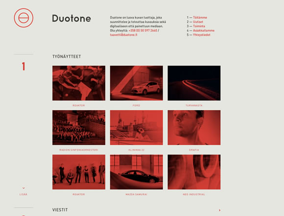 Duotone is an agency website which provide facalities of web designers