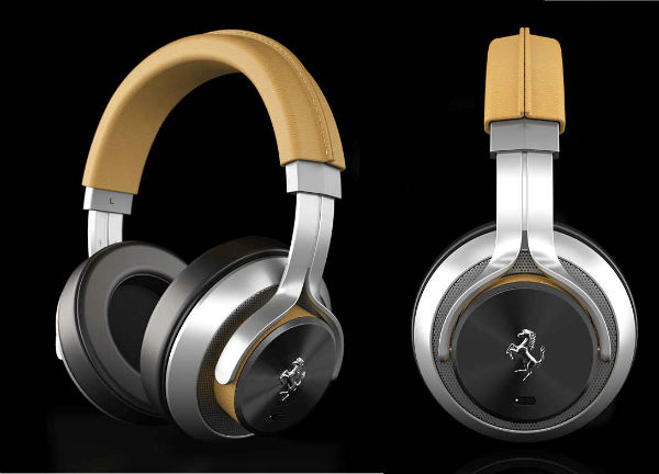 Ferrari and Logic3 luxury Headphones
