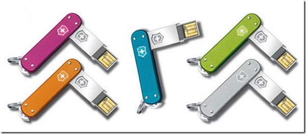 Swiss Army Slim USB Flash Drives 