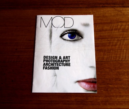 MOD is a broucer which provides the informaion about fashion, photography and designs