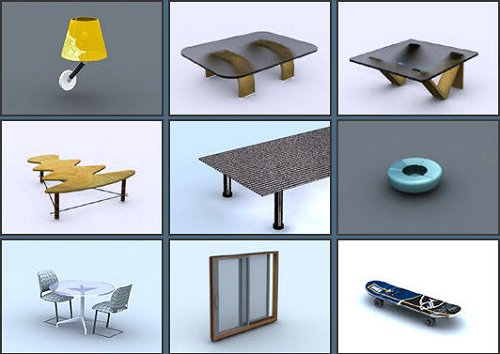 CGI the version one is collection of very useful and handy 3d models in .3ds forma