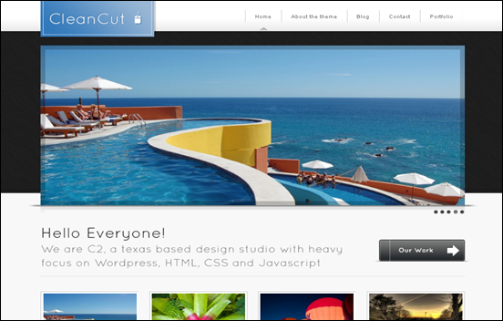 CleanCut – WordPress Business Themes