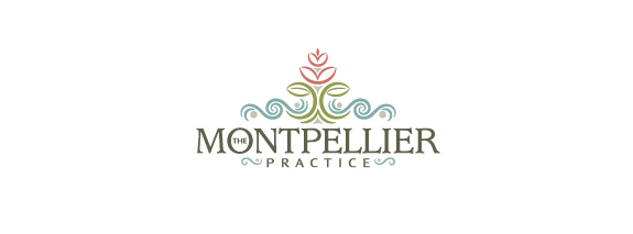 The Montpellier Practice is a flower logo design