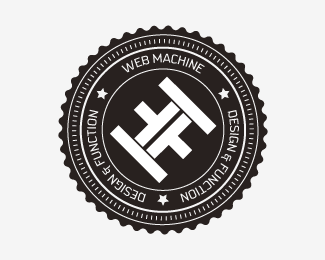 Web Machine is a delightful logo design