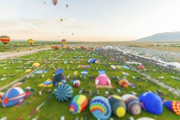 Hot Air Balloon Festival, New Mexico