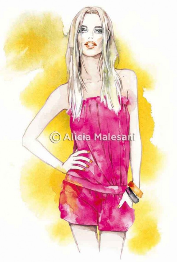 Fashion Illustrations by Malesani Alicia