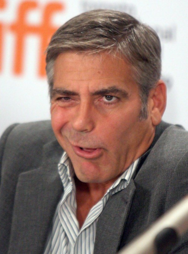 George Clooney on the premiere of the cartoon in Toronto