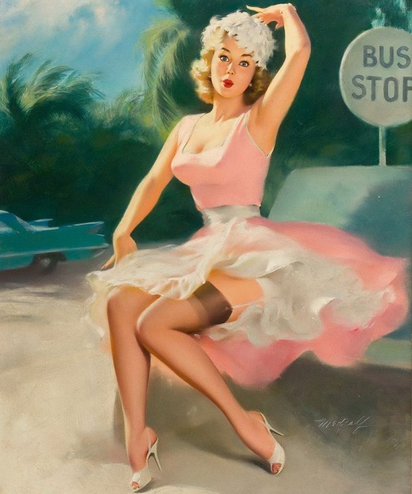 Amazing Pinup Art by Bill Medcalf