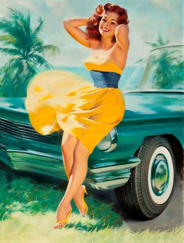 Amazing Pinup Art by Bill Medcalf