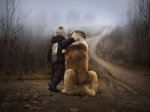 Kids and Animals in the Photographs of Elena Shumilova