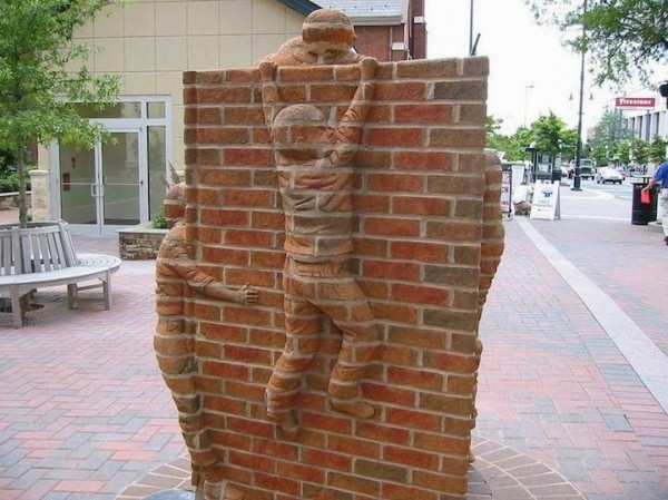 Brick Sculptures 