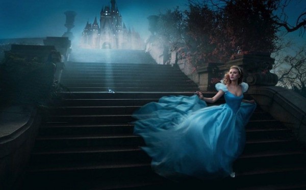 Scarlett Johansson as Cinderella