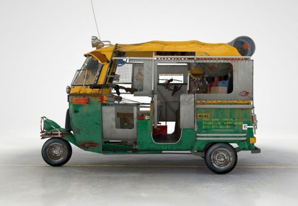 Taxi from New Delhi (Tuk Tuk)
