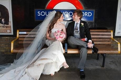 The Londoner who popped the question on the Underground