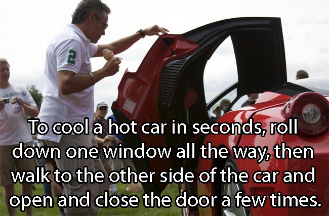 How To Cool A Car In Seconds