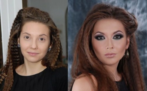 Make Up Transformations-21