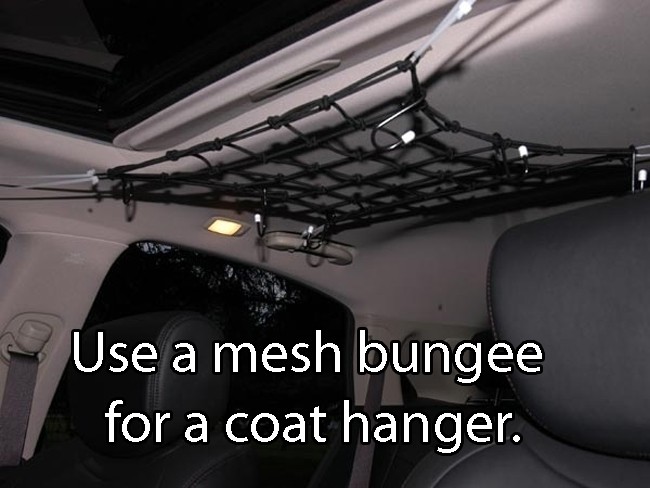 Use A Mesh Bungee