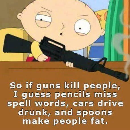 if guns kill people