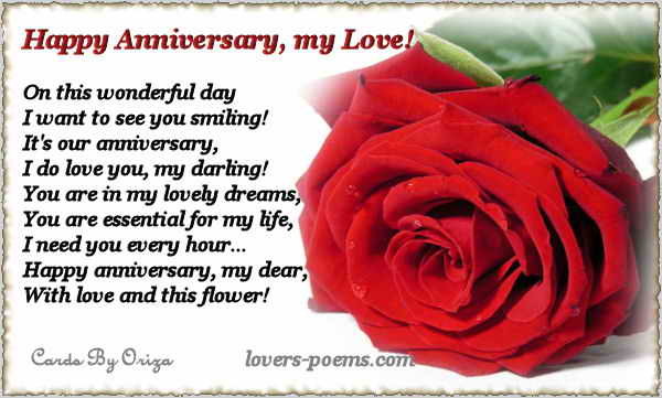 love anniversary wishes
