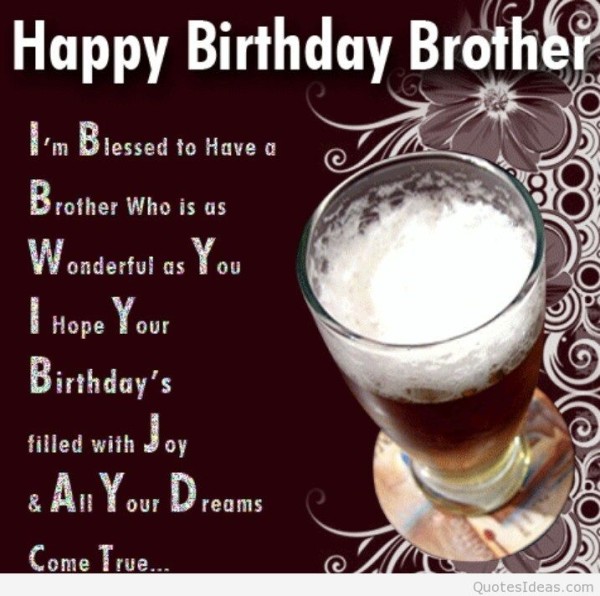 bday wishes for brother