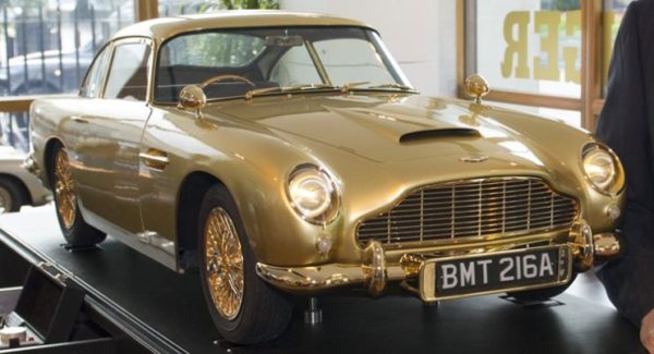 Aston Martin Gold Plated