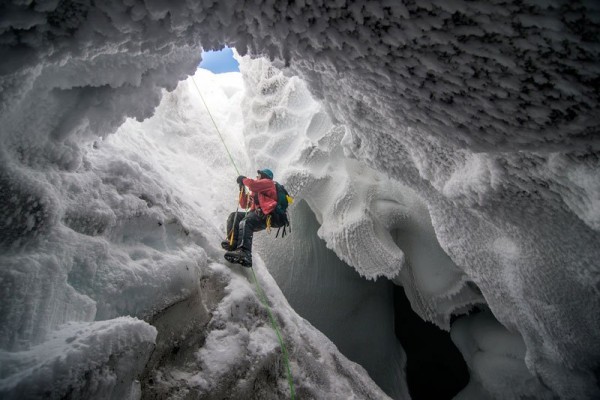 Mount Erebus. Ice Cave