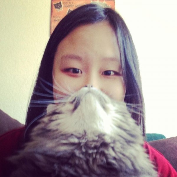 Hilarious Pet Owners Take Photos with "Cat Beards"
