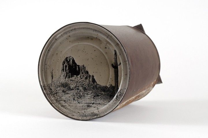 Landscapes on the Old Cans