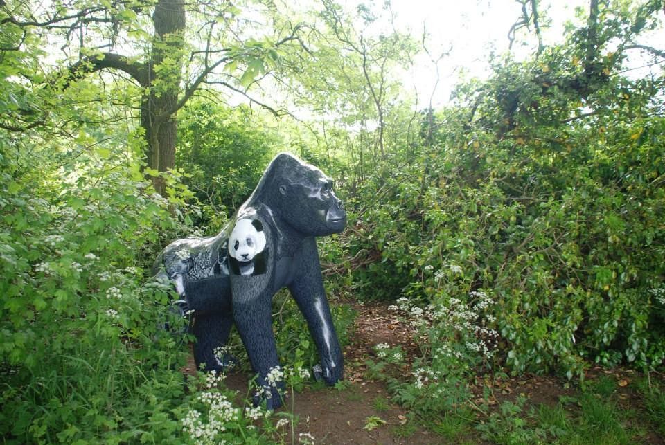 Incredible Gorilla Sculptures