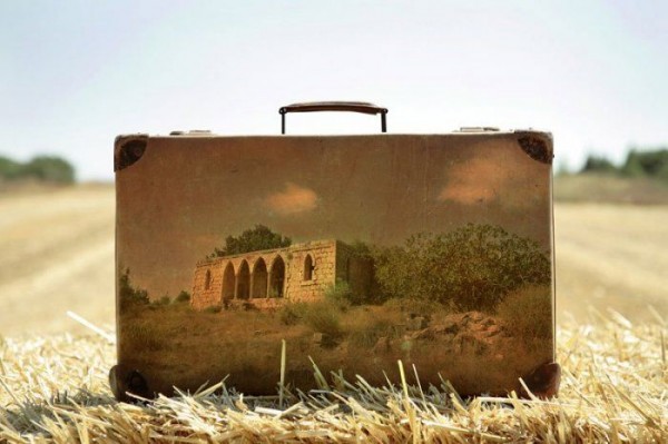 Old Suitcases Paintings by Yuval Yairi