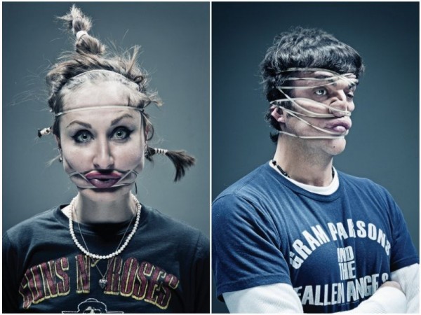 Rubber Band Photo Series by Wes Naman