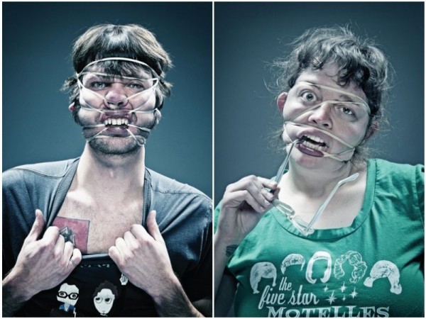 Rubber-Band Portraits Stretch the Limits of Distortion