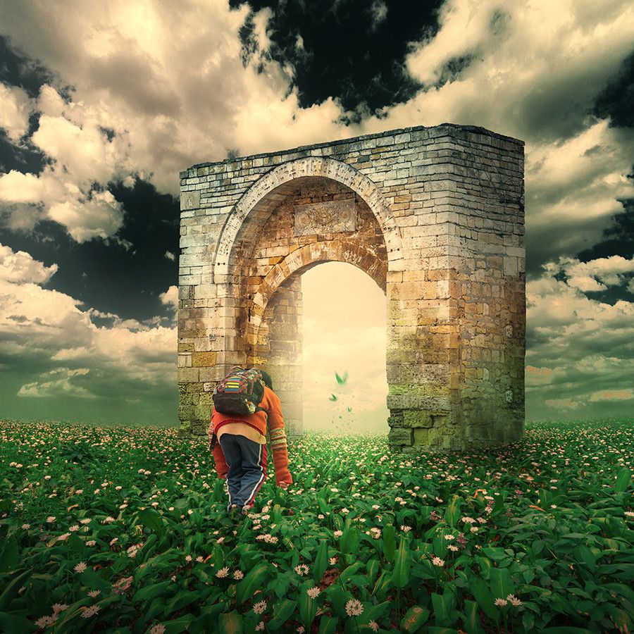The magic portal by Caras Ionut