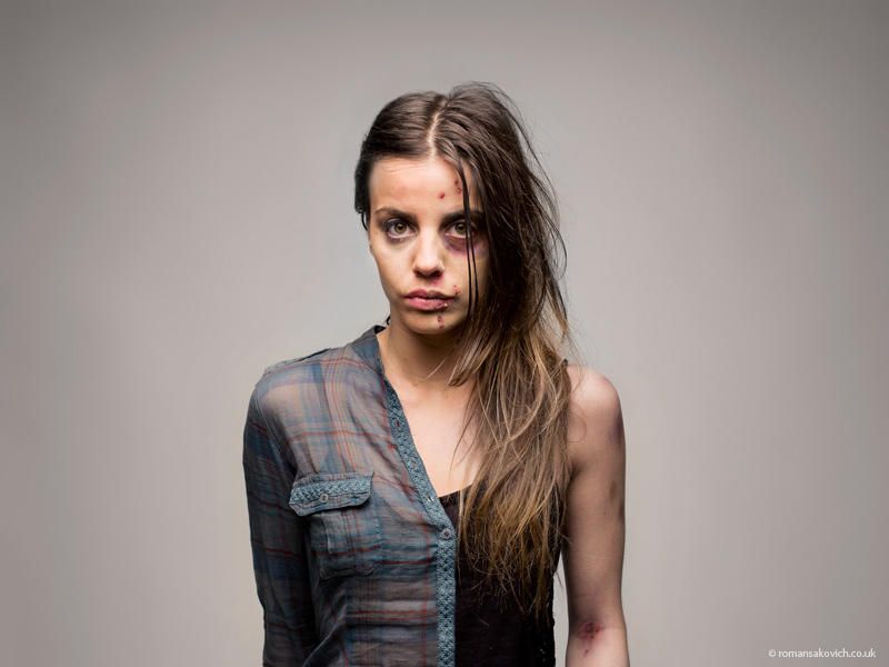 Portraits Before And After Drug Abuse