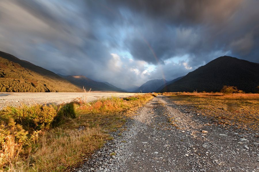 Rainbows End, Arthurs Pass National Park, NZ by Christian Lim