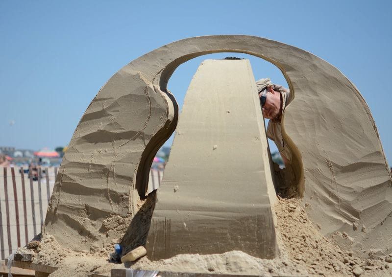 Sand Sculptures Festival 2013