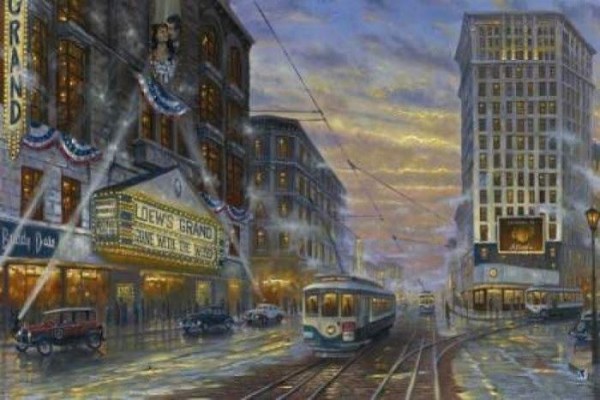 Cityscape Paintings by Robert Finale