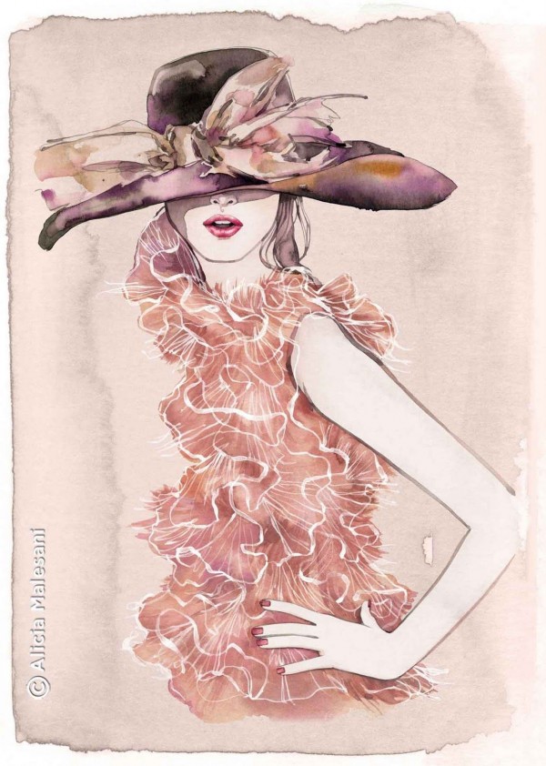 Fashion Illustrations by Malesani Alicia