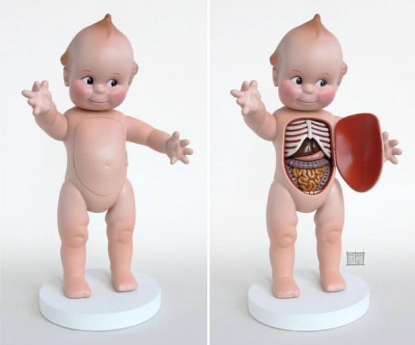 Bizarre Anatomical Toys by Jason Freeny