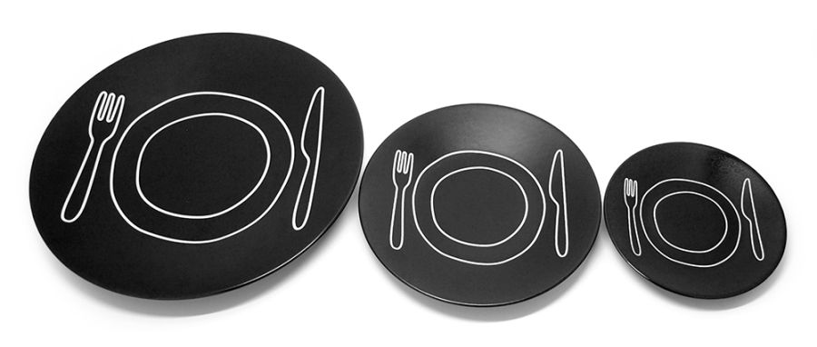 11_Plate-Plate_black-set
