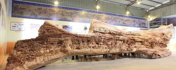 The World's Largest Wooden Sculpture