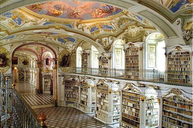 Library Admont Abbey in Austria